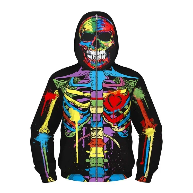 Sudadera con capucha de superhéroe Spiderman de Los Vengadores para niños, sudadera con cremallera 3D de Miles Morales, chaqueta de Iron Man, disfraz de Cosplay de Anime para niños y niñas