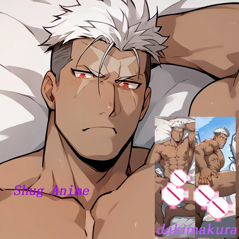 Dakimakura Anime Scar Fullmetal futa Double-sided Print Life-size Body Pillow Cover Bedding Gifts