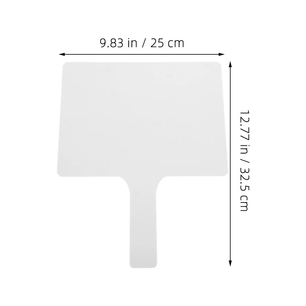 2Pcs 소형 휴대용 화이트보드 학생 교사를 위한 양면 건식 지우개 패들 대화형 학습 소형 휴대용 답변