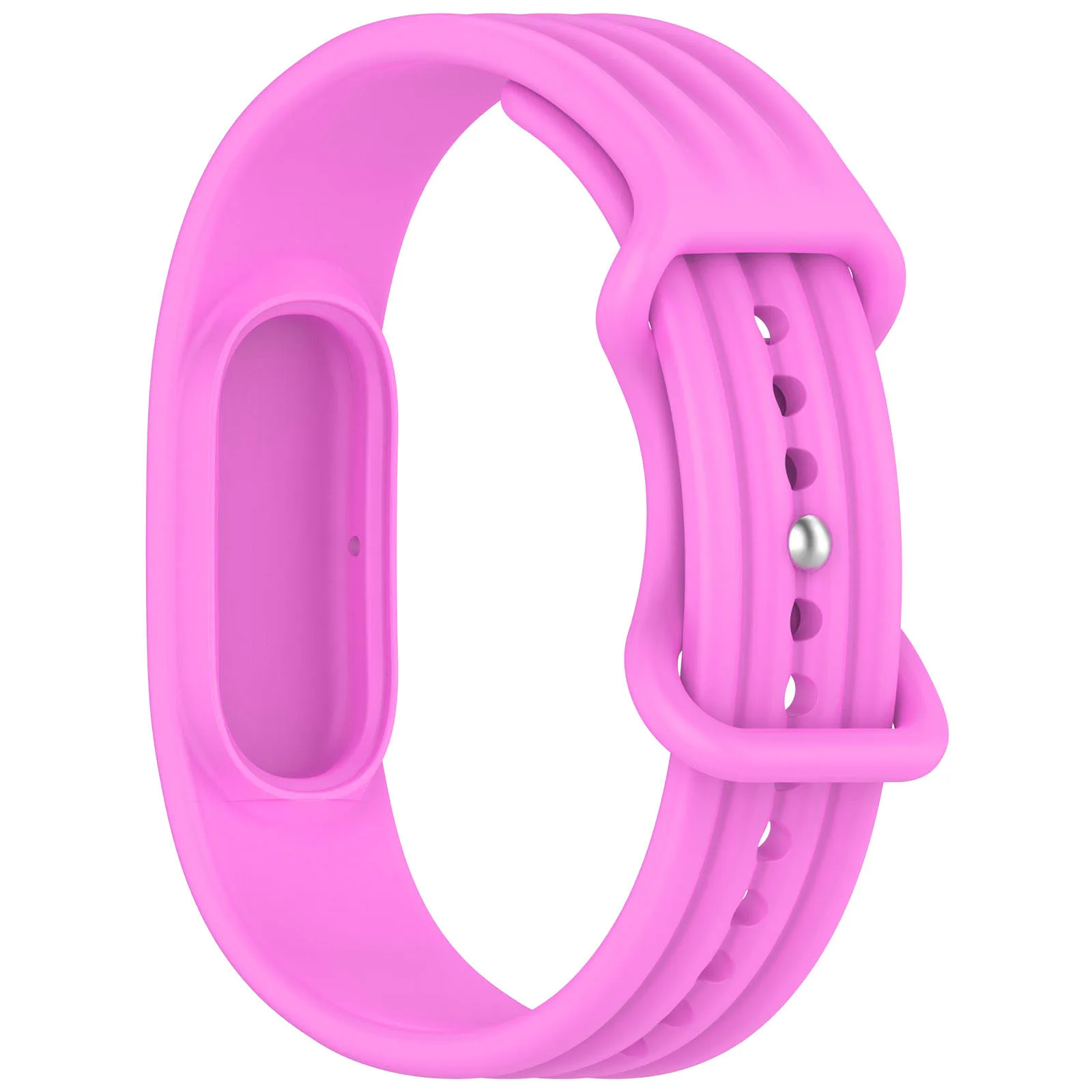 Premium Silicone Fitness Tracker Band - Breathable Replacement Strap in Assorted Colors