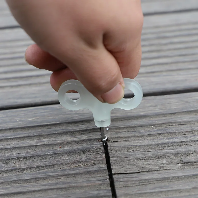 5/10pcs New Hiking Camping Ground Pin Tent Nail Luminous Pegs Screw Spike Hook Rope Buckle Travel Outdoor Equipment Accessories camping tent accessories camping tent fasteners tent pegs tent hooks camping rope buckle camping cord buckles