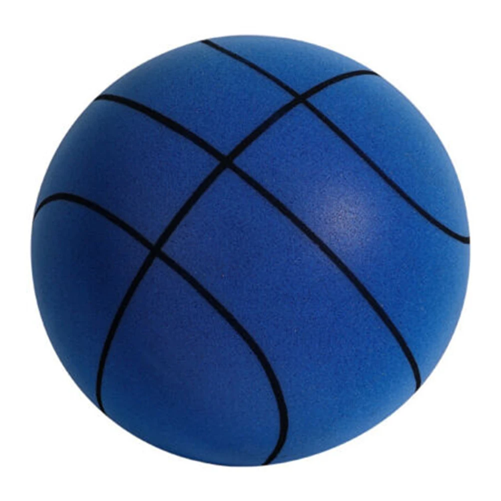 Bouncing Mute Basketball Indoor Silent Basketball 21/18cm Foam Basketball Silent Soft Ball Air Bounce Basket Ball Sports Toy