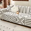 Jacquard Adjustable Elastic Sofa Cover Armchair Protector Corner L Shape Stretch Thick Slipcovers Couch Covers 1/2/3/4/5 Seater 2