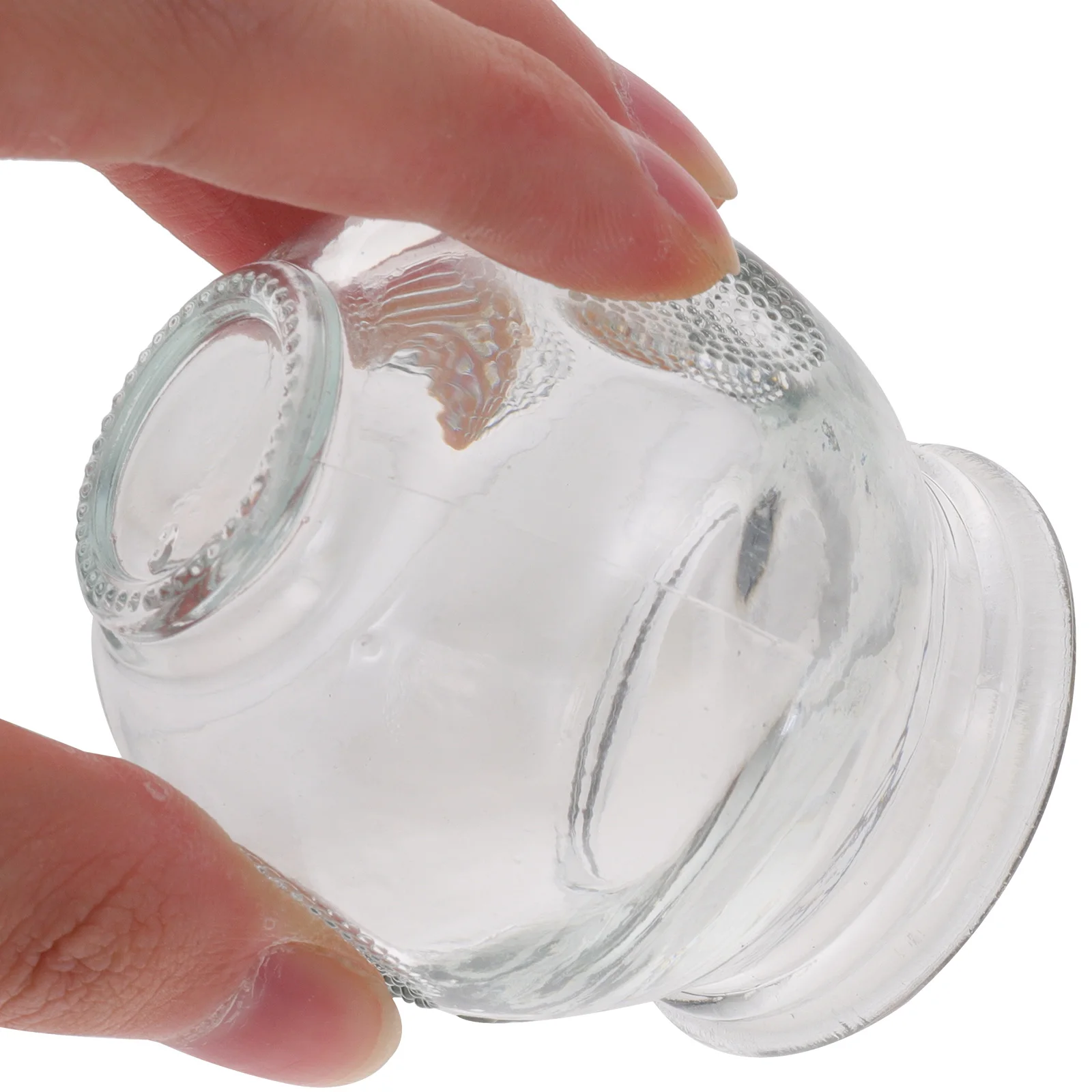 6Pcs Vacuum Massage Cups Glass Physiotherapy Suction Cups SPA Vacuum Massage Jars For Health Care Body Relax Vacuum Massager 4