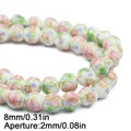 8mm pink green