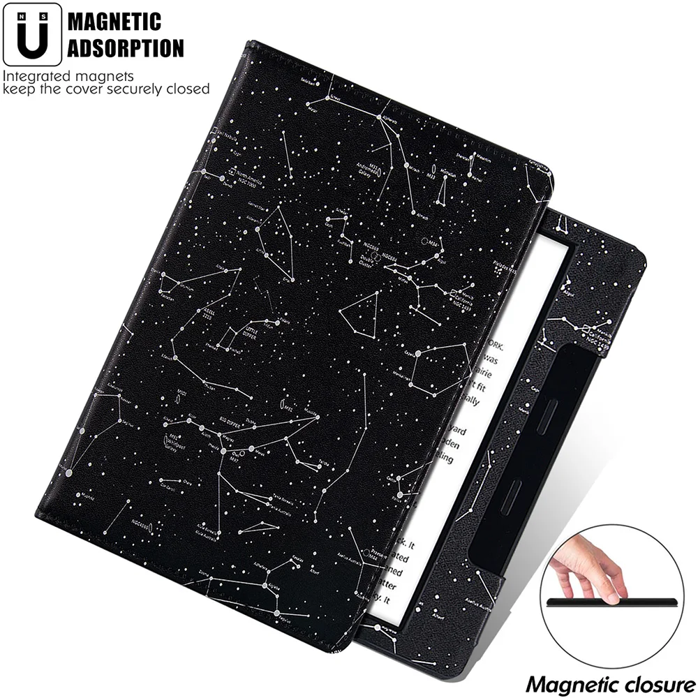 Stand Case para Kindle Oasis, PU Capa