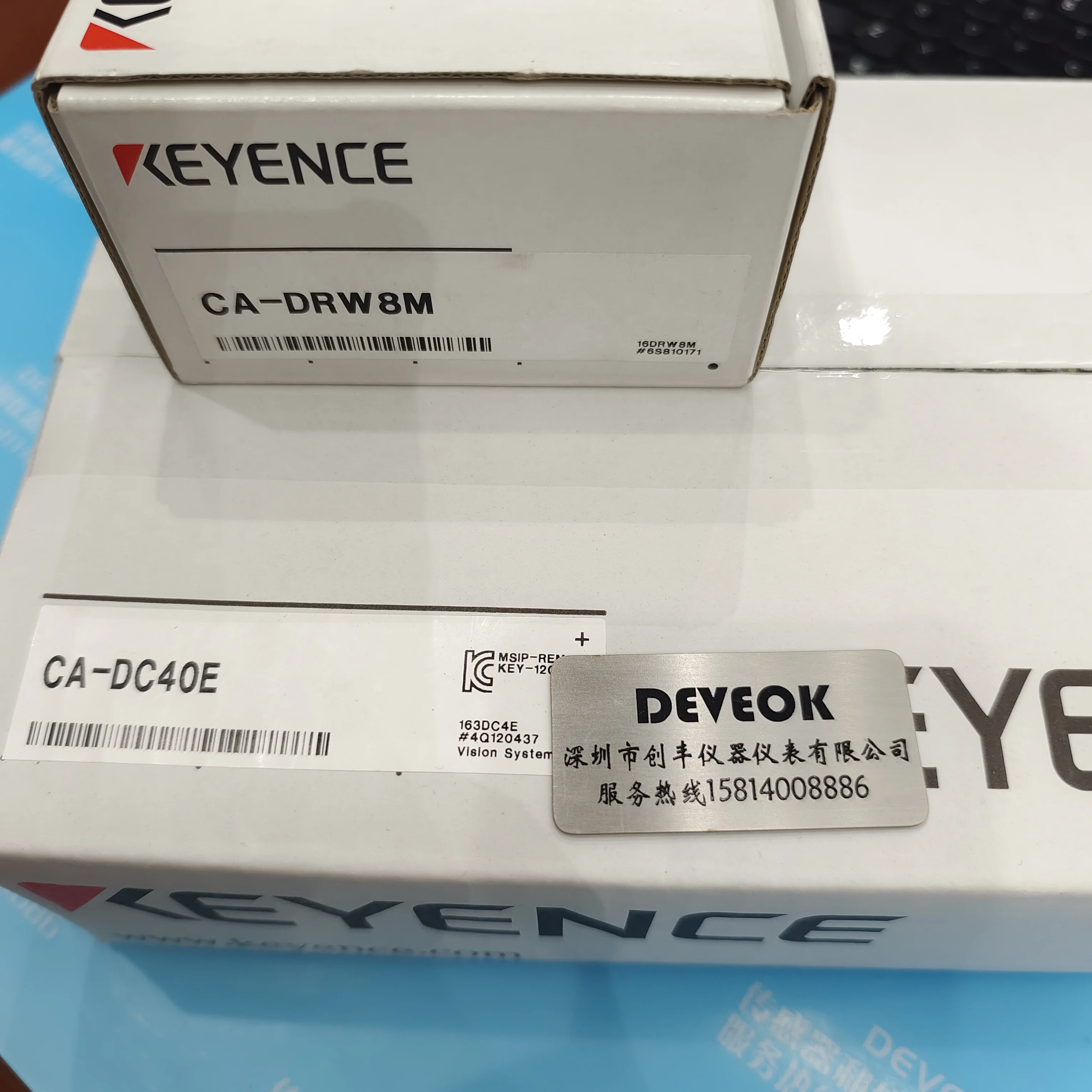 

KEYENCE Japan CA-DRW8M, CA-DC40E