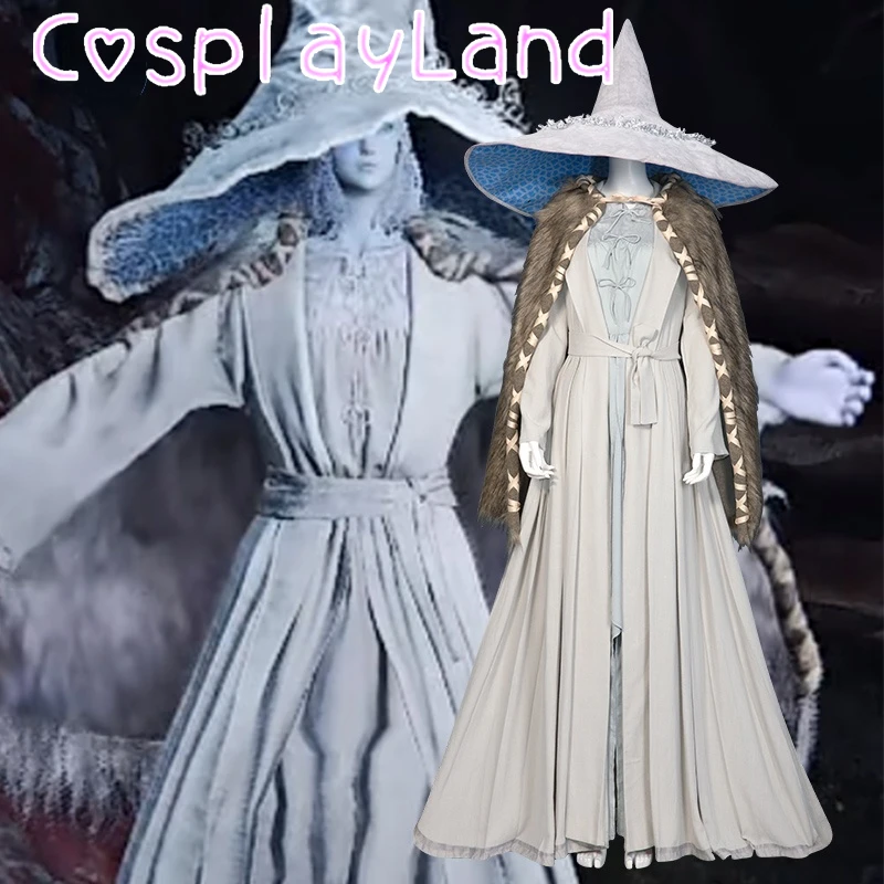 New Game Elden Ring Ranni Cosplay Costume Role Play Clothes Witch Ranni
