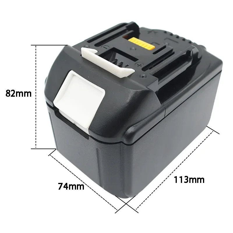 BL1890 Li-ion Battery Case PCB Charging Protection Circuit Board Shell Box BL1860-15 For Makita 18V 9.0Ah Sticker Label Housing battery case