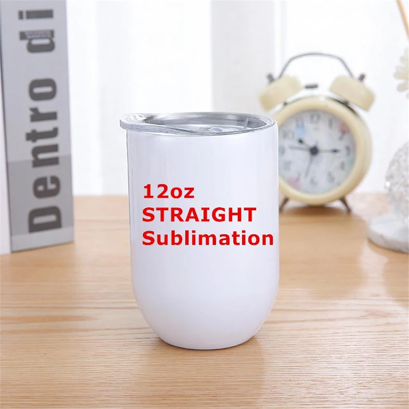Stainless Steel Sublimation Tumblers  Sublimation Tumblers Handles - 12oz  Straight - Aliexpress