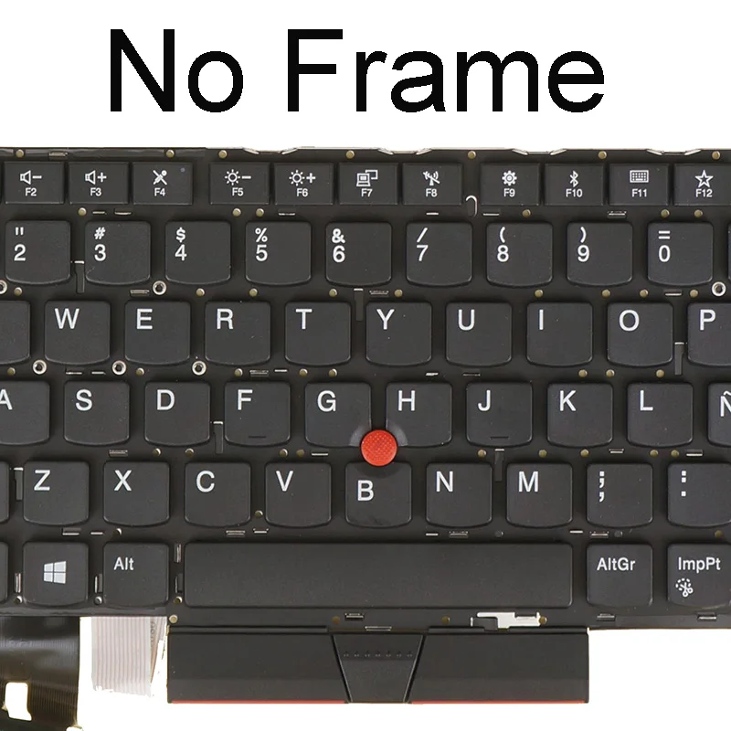 Teclado para Lenovo Thinkpad Lenovo Thinkpad T490s T495s x1 Extreme Gen p1 Gen Gen Suíço Espanhol Checo Suíço - Imagem 5