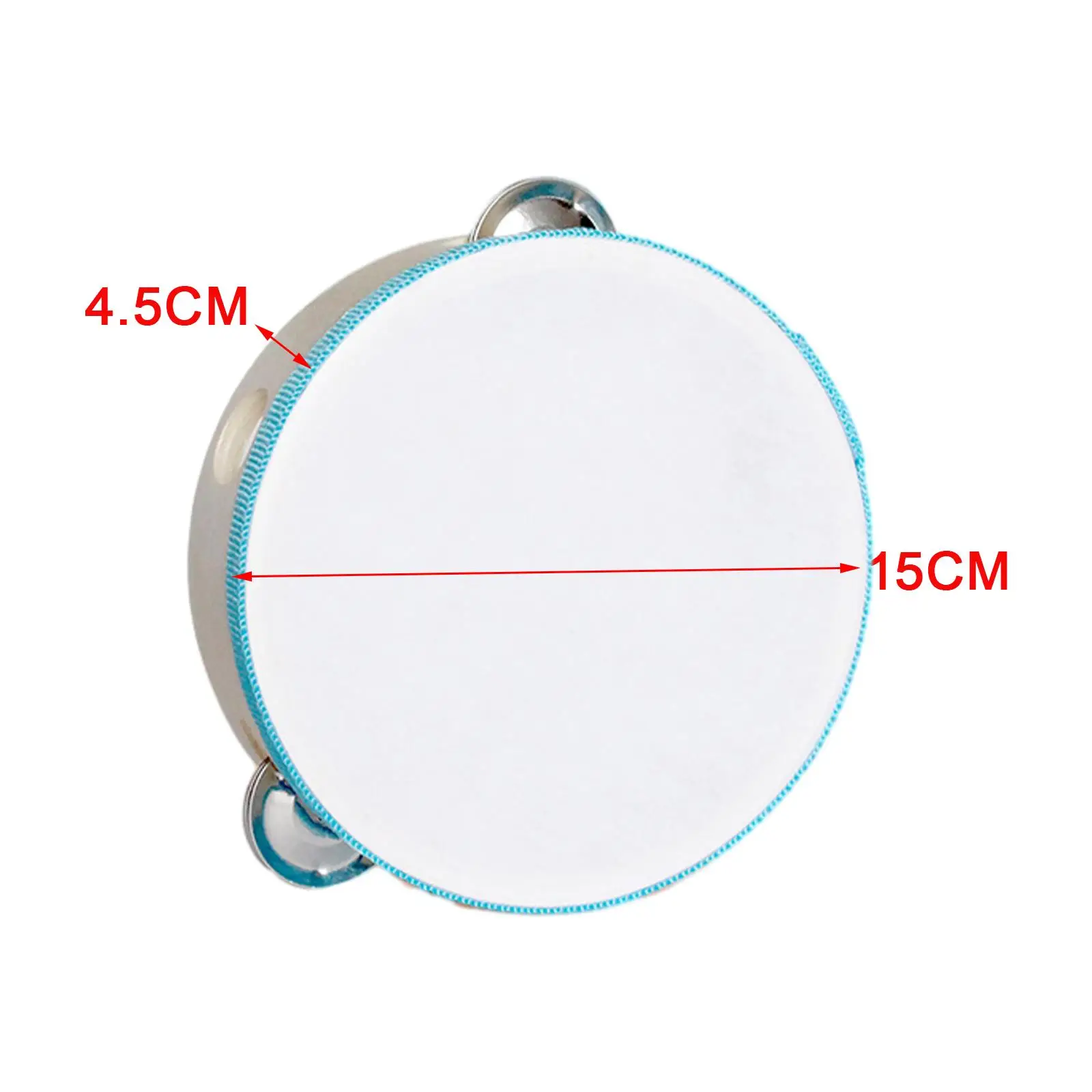 Metal Jingles Percussion Percussion Drum Musical Instrument Wooden Handheld