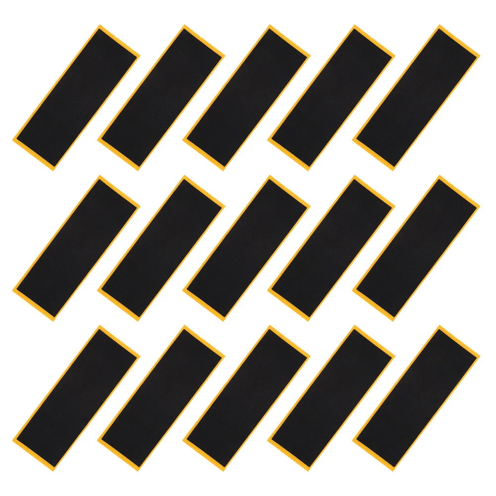 데크 그립 테이프 폼 스티커, 지판 그립용 스케이트보드 스티커, 15 개