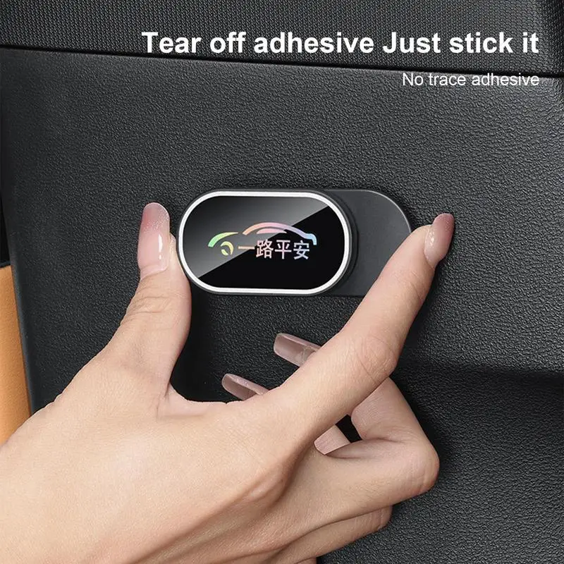 2x Supporto Magnetico Cintura Di Sicurezza Auto Antiusura - Foto 7