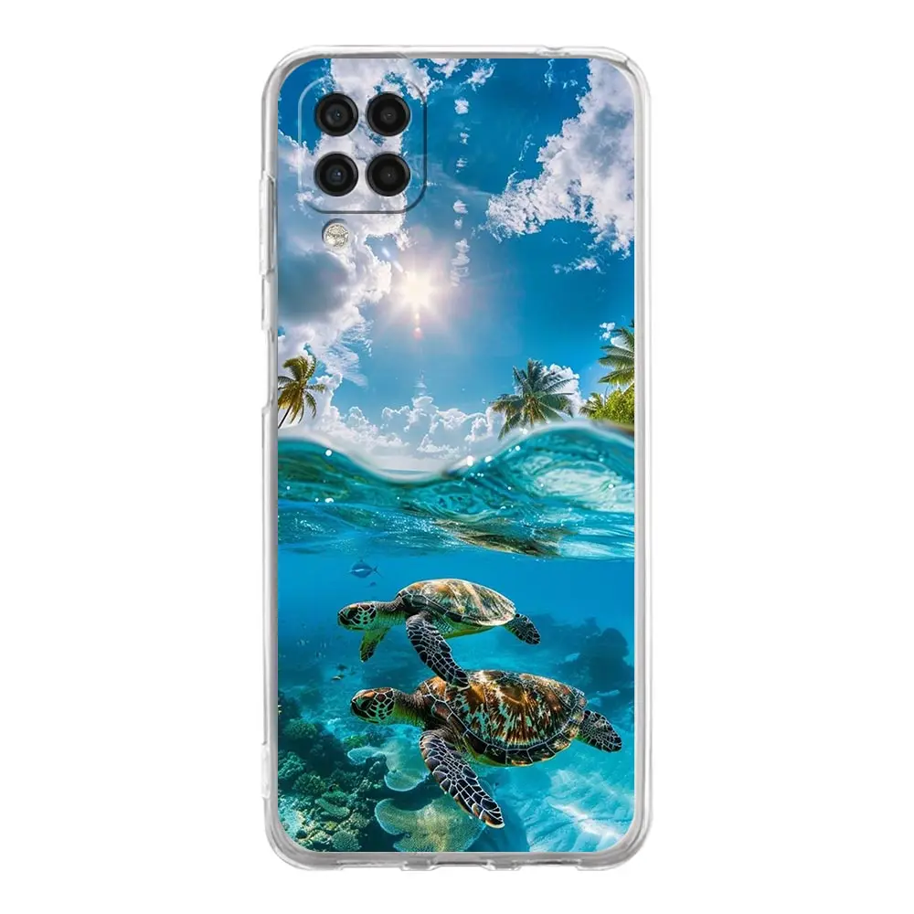 Cool Ocean Turtle Phone Case Cover