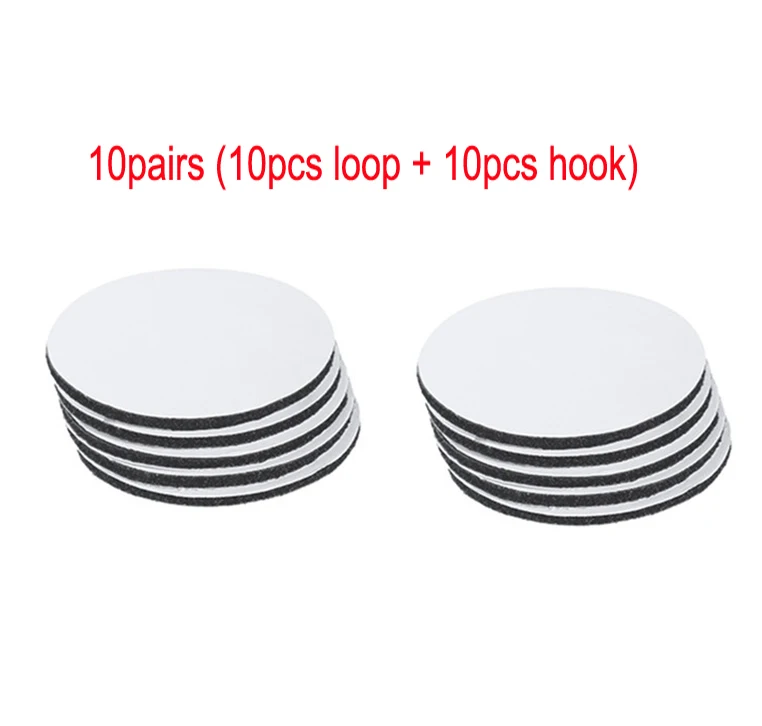 Self-Adhesive Hook and Loop Fastener Dots - Non-Slip Solution for Bed Sheets, Sofas, Mats, and Carpets