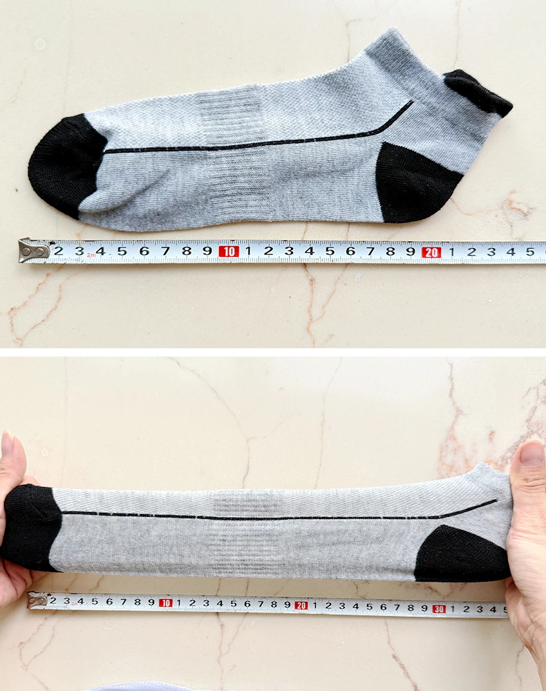 Mens Cotton Crew Socks - 10 Pairs Casual Business Breathable Size 38-45