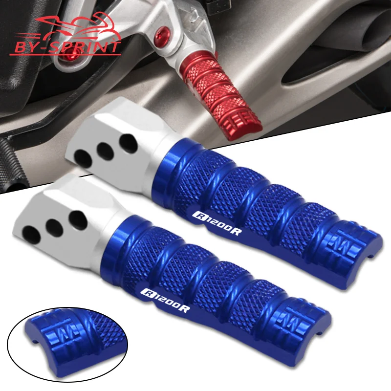 Nuovi Accessori Per Bmw R1200R R1200R 2006-2015 Poggiapiedi Posteriore In Alluminio Pedane Antiscivolo Moto R1200 R