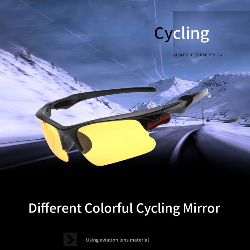 Day Night Car Vision Driver Eyewear Anti-Glare Night Vision Driver Goggles Driving Enhanced Light Glasses