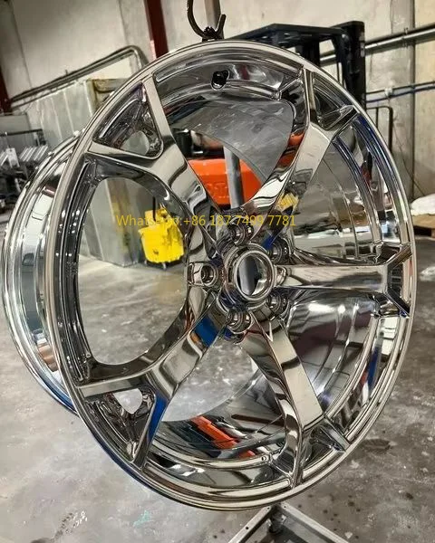 Chrome Gloss Silver Forged Wheels 19 Inch Rims in Stock Fit for . 350Z ...