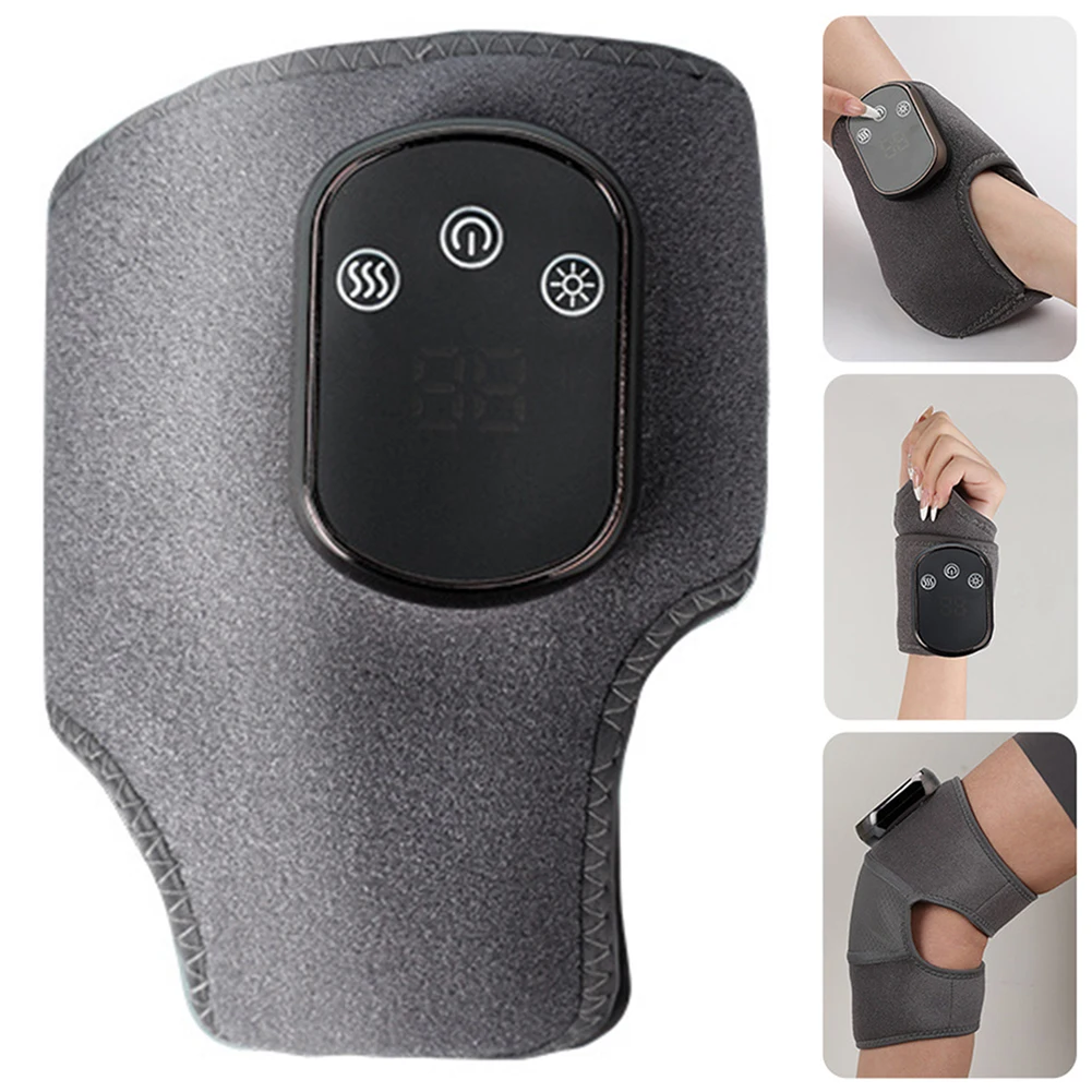 Electric Ankle Protector Ankle & Wrist Massager with 3 Vibration Mode 5 Heat Level for Achilles Tendinitis and Plantar Fasciitis