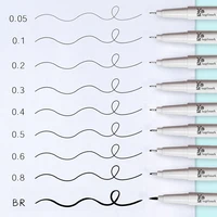 AngelMark 1Pc Drawing Needle Pen Art Marker Professional Hand-painted Hook Line Sketch Journal Writing School Student Supplies 1