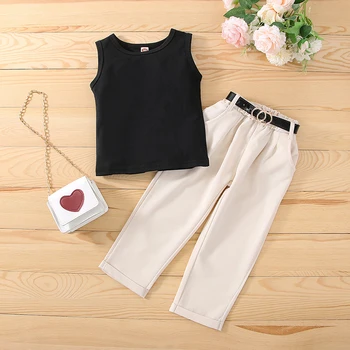 Girls Tank Pants Set 1