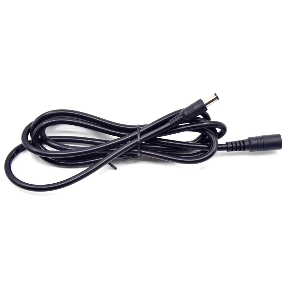 

Power Supply Cable Extension Cord 1.5M 5.5*2.1mm Female To Male DC Connector Fit NP-FW50 LP-E6 DR-E18 Dummy Battery