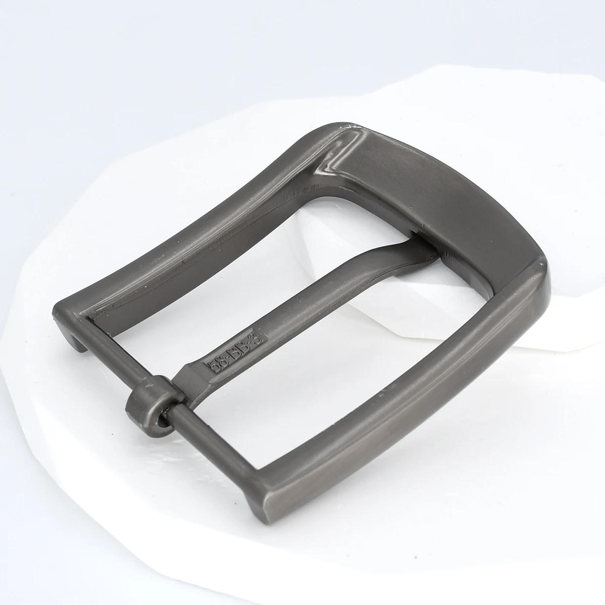 Metal Buckle 1Piece 40mm Men Laser Heel Bar Pin Leather Craft Waistband Head Belt Strap Webbing Parts Accessories