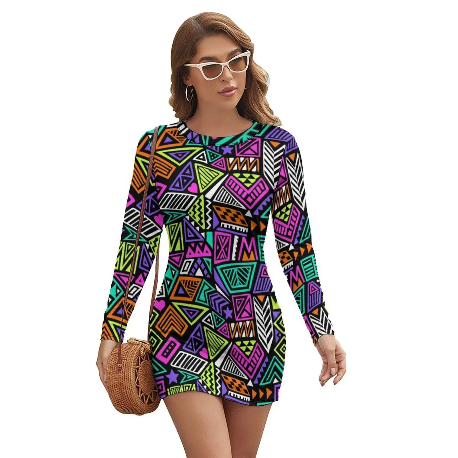 

90s Fashion Long-sleeved Dress summer dress for women 2024 summer dresses ladies 2024 Bride dresses