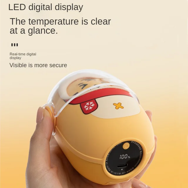 Mini Aranyos Hordozható Melegítő Kézmelegítő Usb Újratölthető Elektronikus Zseb Hőhő - Image 4