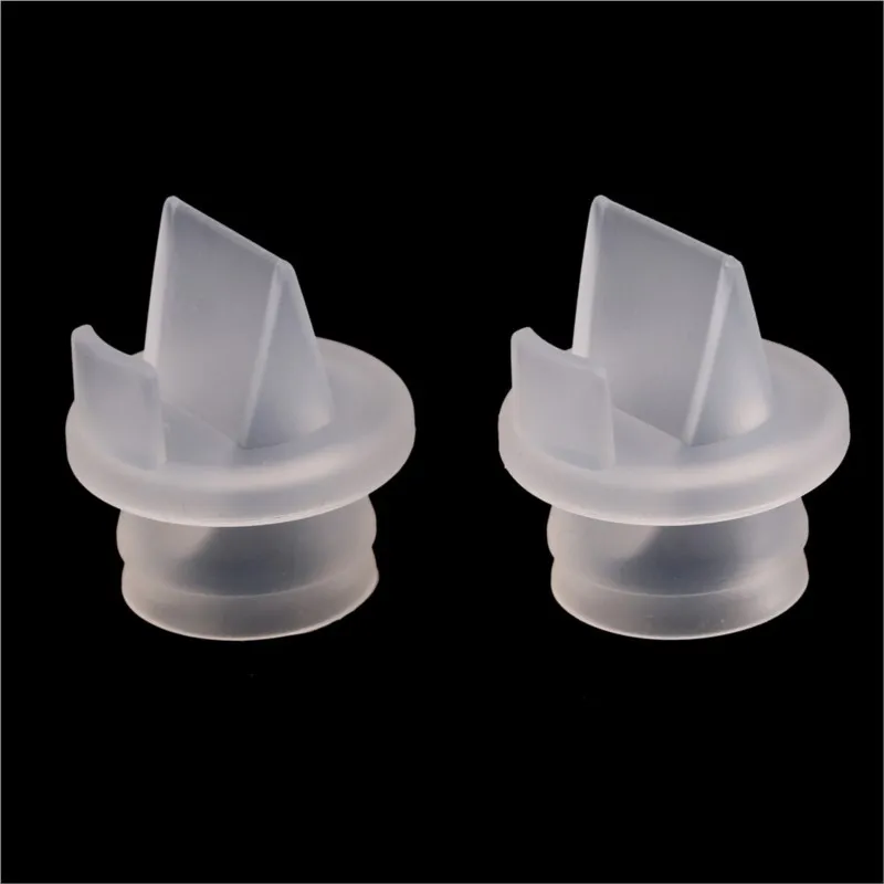 Backflow Protection Breast Pump Accessory Duckbill Valve Solid Color Breast Pumps Accessories 1/2/5pcs