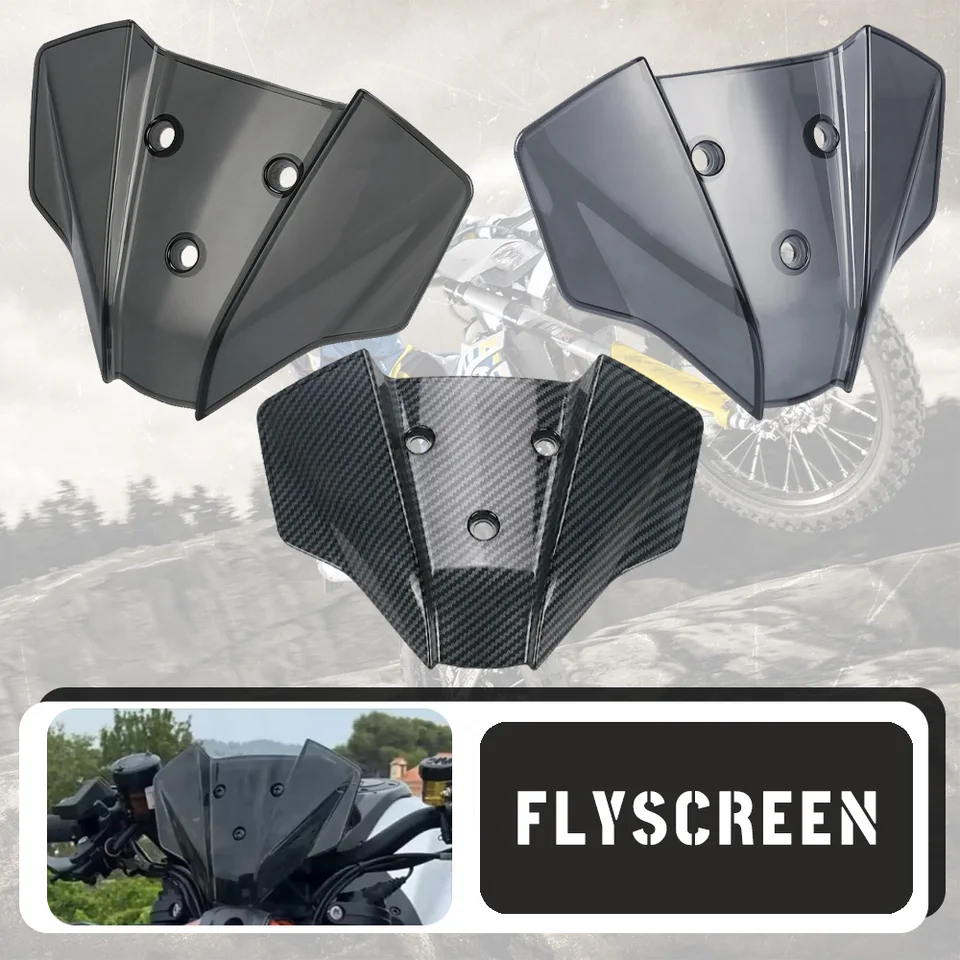 For KTM 1290 SuperDuke R MY20 Motorcycle Windshield Flyscreen For