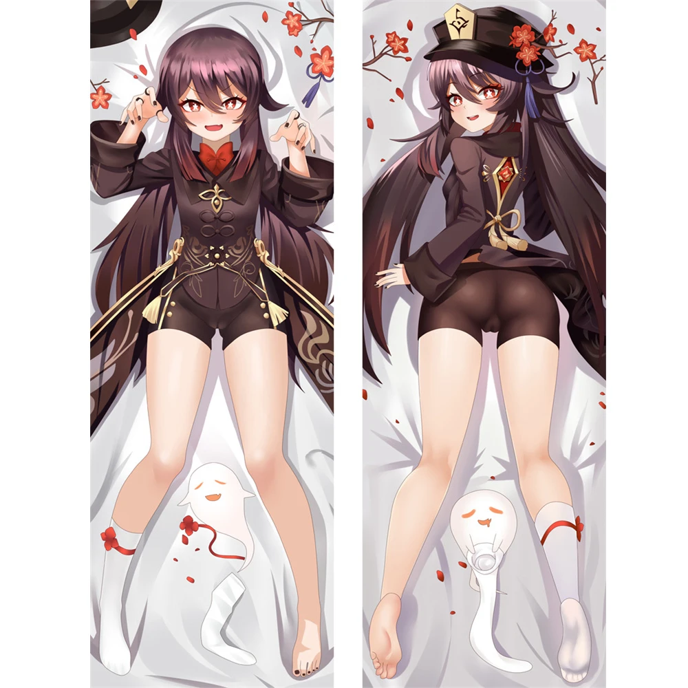 

Наволочка для подушки с аниме-играми Genshin Impact Dakimakura Hu Tao, подушка для обнимания тела, домашнее постельное белье, наволочки на заказ «сделай сам»