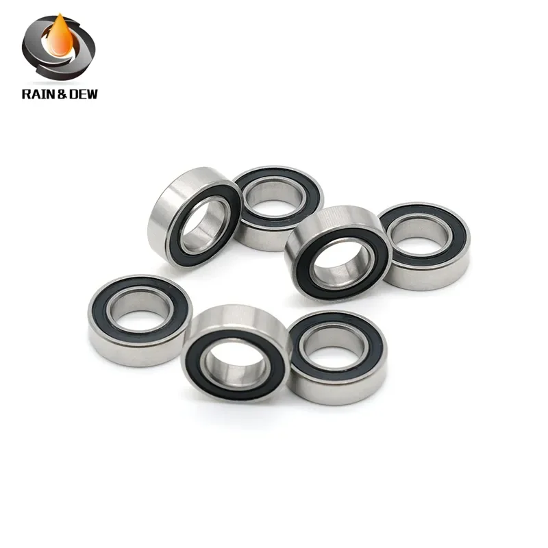 Description Picture 2 of item5PCS S607-2RS 7x19x6 mm High Quality Stainless Steel Rubber Sealed Deep Groove Ball bearing Shaft ABEC-7 607