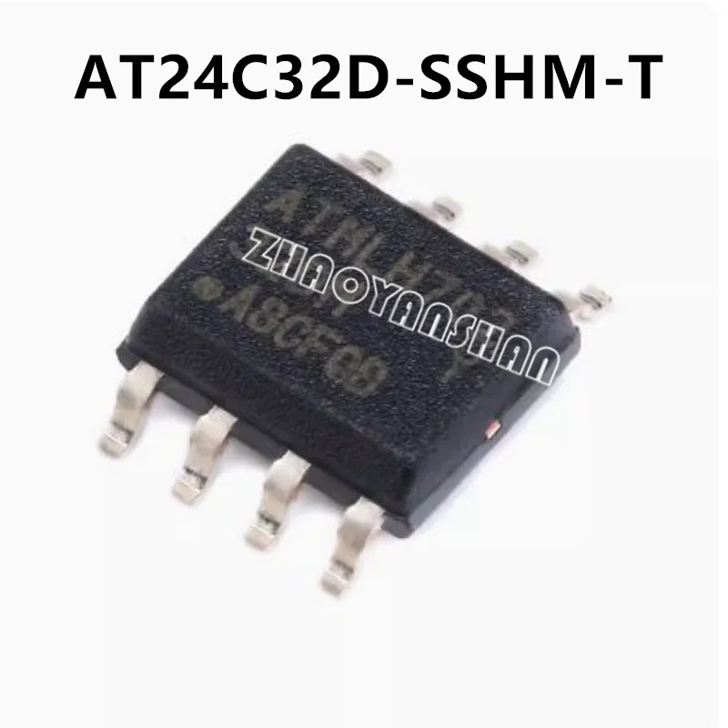 X AT24C32D-SSHM-T AT24C32D-SSHM AT24C32D sop-8, 100 개, 신제품