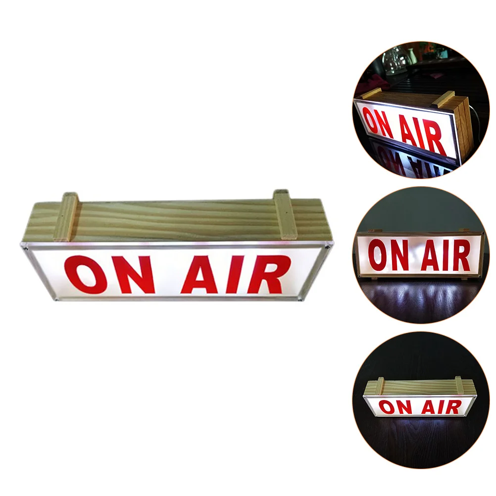 

LED Light Wall Lights Sign Barbecue Background Decor Adornment Recording Plaque
