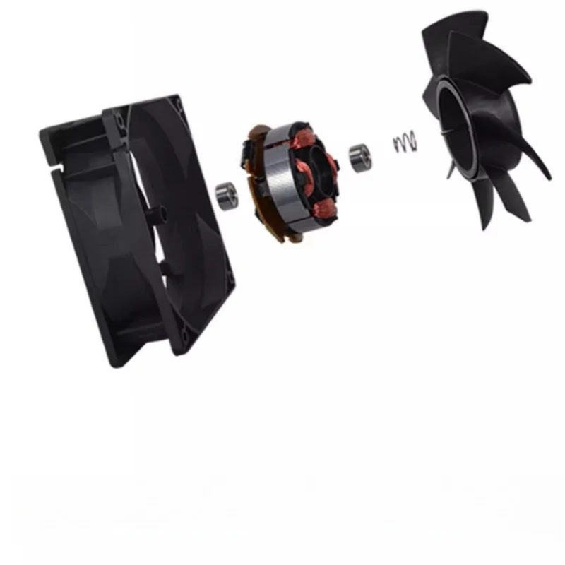 사일런트 섀시 냉각 선풍기, 전원 공급 장치 및 주파수 선풍기 적합, 2 핀, 12V, 24V, 2cm, 3cm, 4cm, 5cm, 6cm