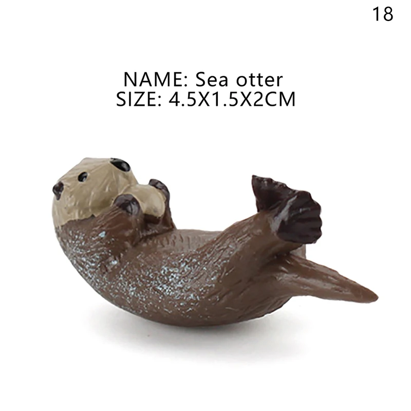 Realistic Turtle Action Figure - Kids Animal Figurines Miniature Toys Gift Ornament