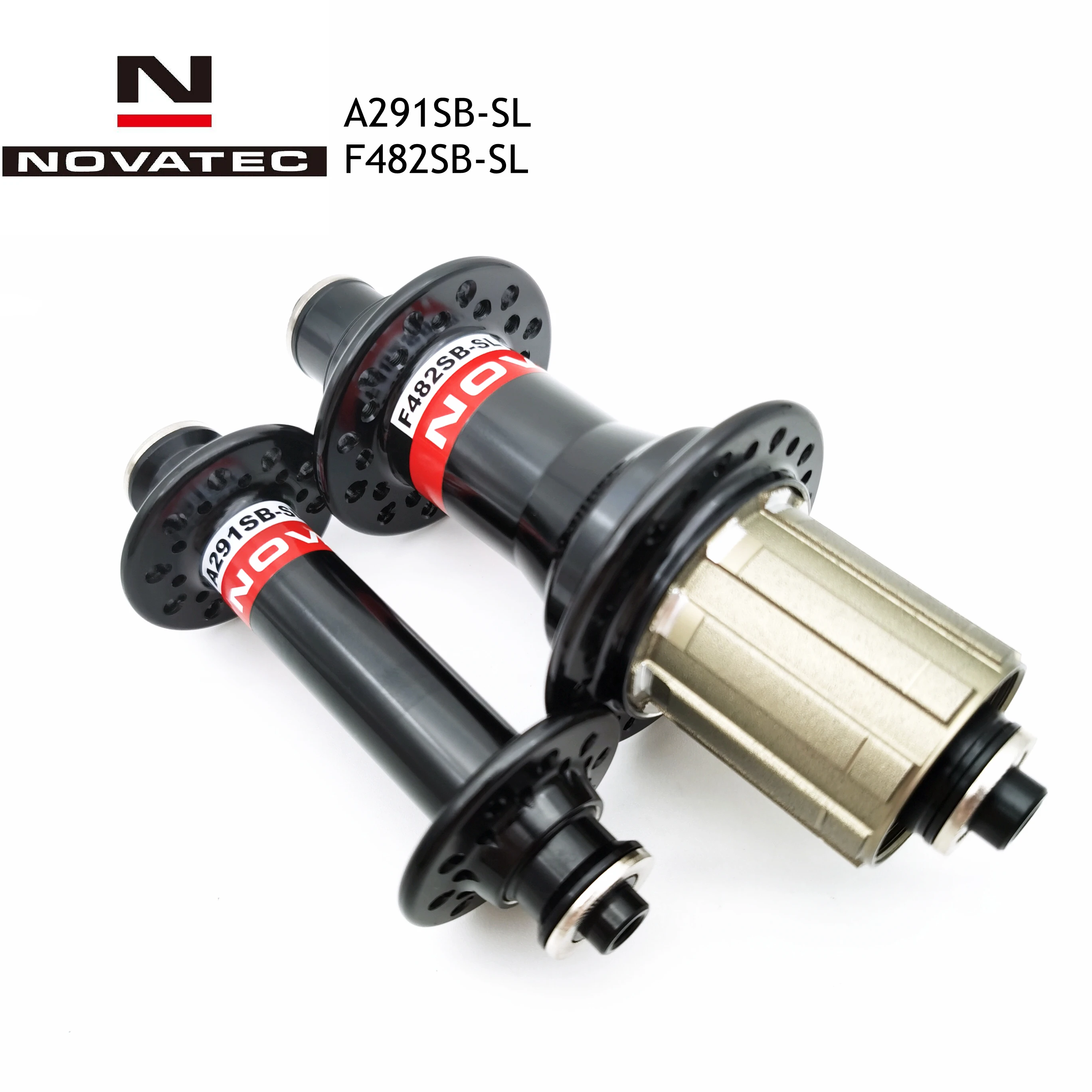 Ultra-Light-Hubs-Novatec-A291SB-SL-F482SB-SL-Road-Bike-V-Rim-Brake-J ...