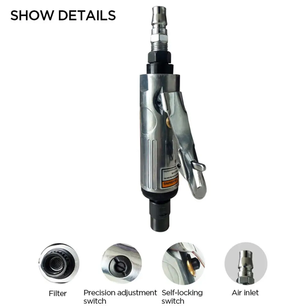 Air Die Grinder Grinding Mill Engraving Tool Polishing Machine Tools Tire Grinding Repair Pneumatic Engraving Machine 22000rpm