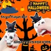 Squishy Halloween Skull Stress Balls Skeleton Squeeze Horror Toy with Relieves Stress Skull Fidget Toy for Chirdren and Adult 2