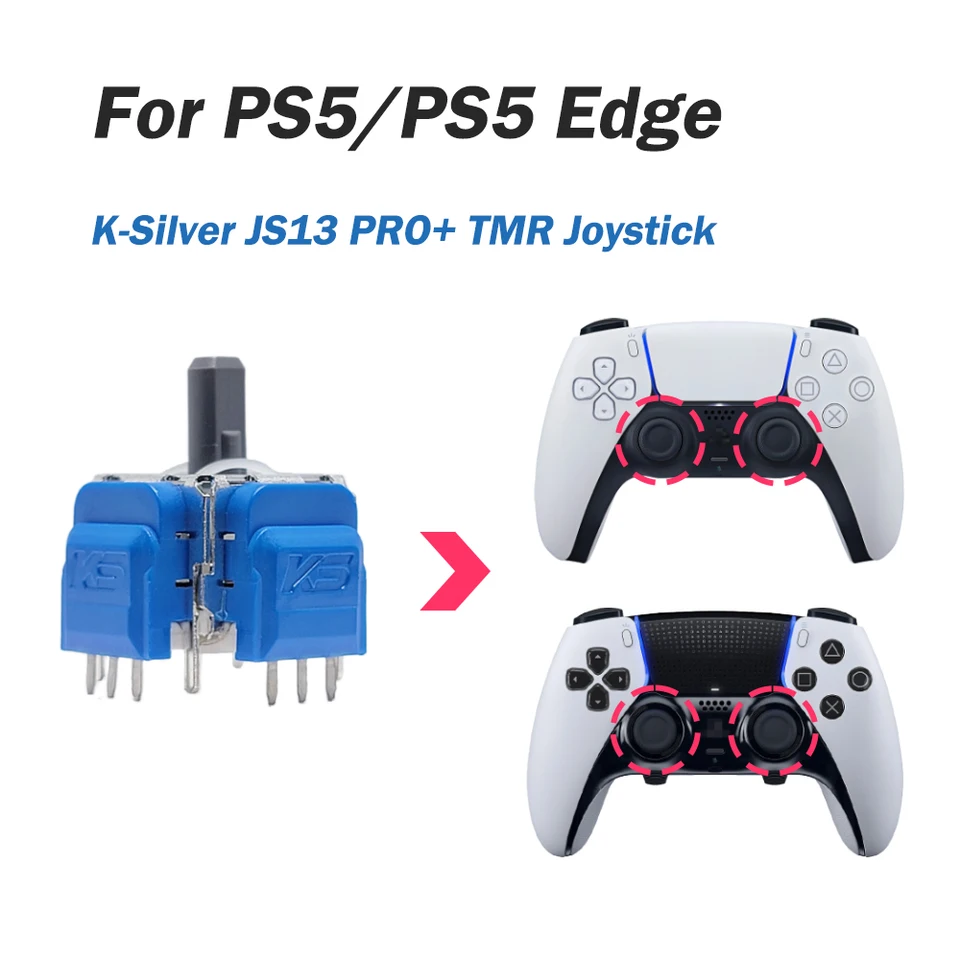 PC用ゲームコントローラー・コンバーター ZD ULTIMATE LEGEND K-Silver TMR JS13 Pro ZD Ultimate Legend Game Controller Replaceable Joystick Module