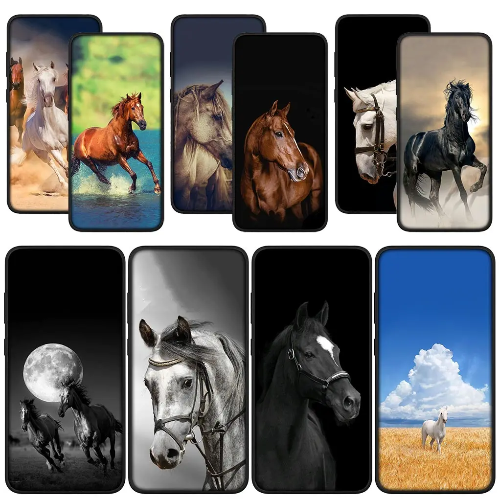 Running Wild Horse Wallpaper Wallpaper Involucro Per Huawei Y7A Y6P Y5P Y6 Y7 Y9 Prime 2018 2019 Y8P Y9A Y8S Y9S P Smart Cover Case
