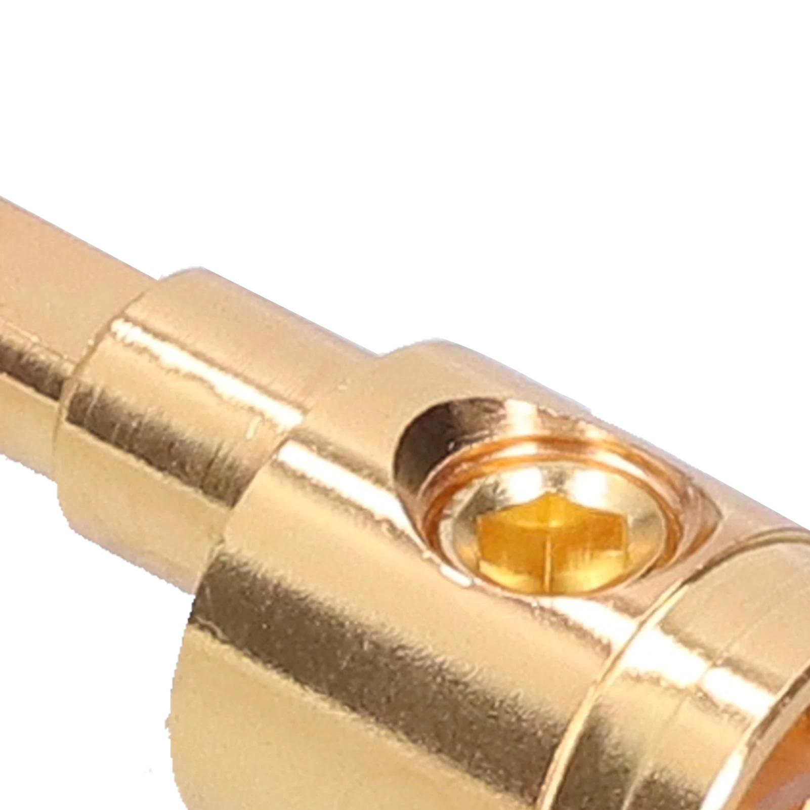 Cable Reducer Wire Reducer 0GA Wire Terminal Connector Pure Copper Gold-Plated For Car Audio Amplifier Modification