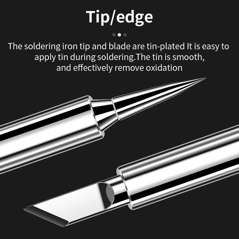 Soldering Iron Tips Lead-Free 907 Solder Iron Tip For 907 Welding Head Universal Internal Heating Electric Soldering Tips Repair Accessorie