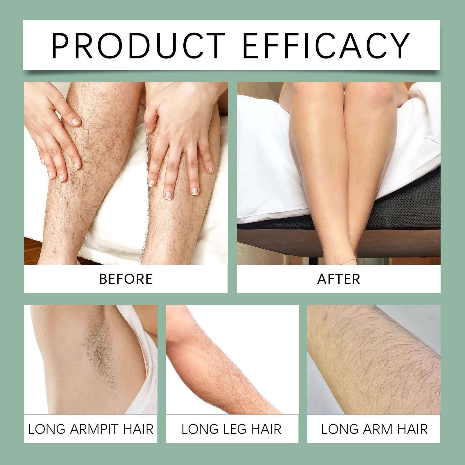 Gentle Plant Body Hair Removal Oil For Smooth And Tender Skin_voghion.com