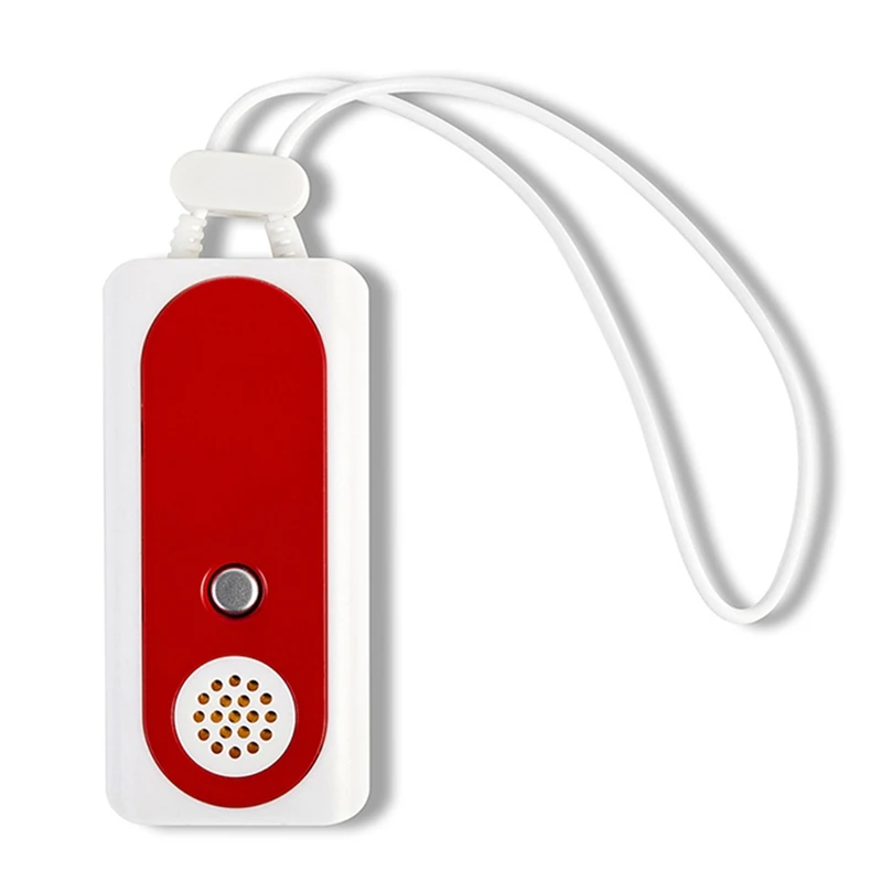 

1 Piece Entry Defense Intruder Alarm 91DB Flashlight For Home Office Apartment Hotel Security Red