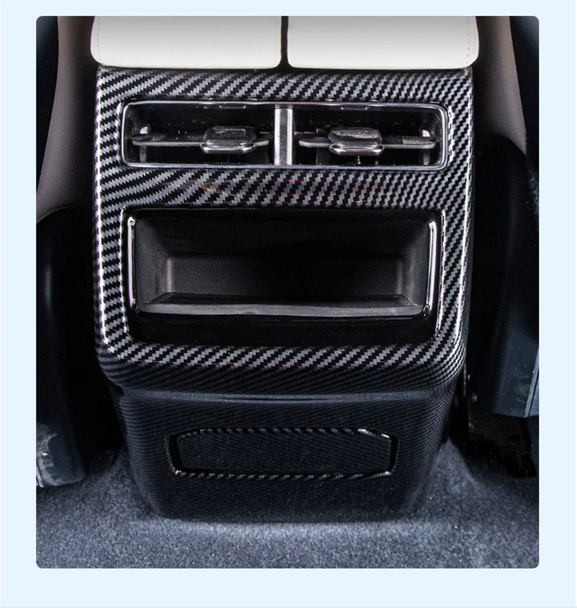 

Applicable to the 2022 Geely ZEEKR001 rear air outlet anti kick decoration