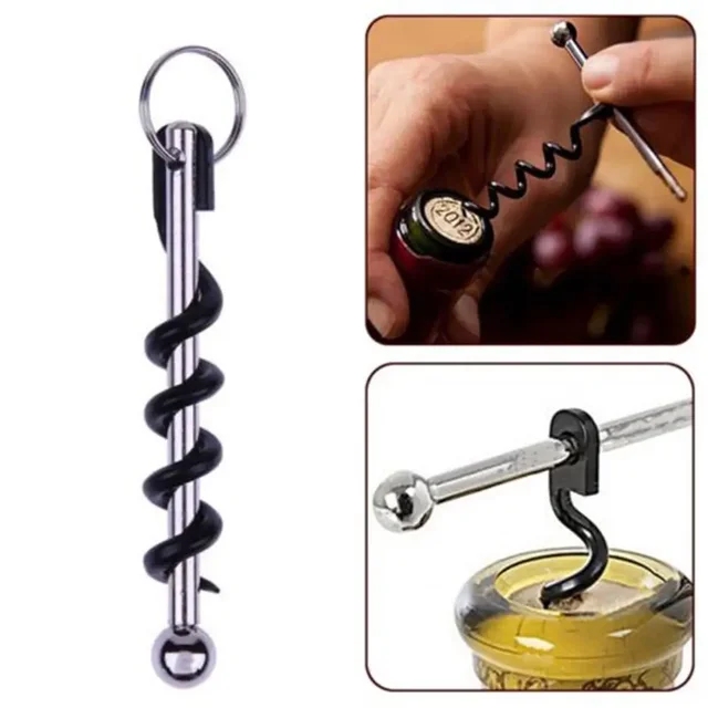 Outdoor Mini Wine Bottle Opener 1